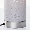 Brilliant Scarlett Table lamp silver, 1-light source