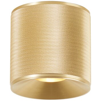 Brilliant Marty Ceiling Light LED gold, 1-light source
