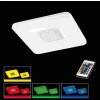 Honsel CHAMÄLEON RGBW Ceiling Light LED white, 1-light source, Remote control, Colour changer