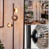 Remaisnil Floor Lamp - glass 10 cm, 12 cm Smoke-coloured, 3-light sources