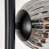 Remaisnil Floor Lamp - glass 10 cm, 12 cm Smoke-coloured, 3-light sources