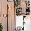 Remaisnil Floor Lamp - glass 15 cm black, 3-light sources
