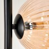Remaisnil Floor Lamp - glass 15 cm black, 3-light sources