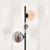 Remaisnil Floor Lamp - glass 15 cm black, 3-light sources