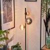 Remaisnil Floor Lamp - glass 12 cm, 15 cm black, 3-light sources