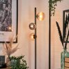 Remaisnil Floor Lamp - glass 10 cm, 12 cm black, 3-light sources