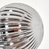 Remaisnil Floor Lamp - glass 12 cm black, 3-light sources