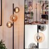 Remaisnil Floor Lamp - glass 12 cm, 15 cm black, 3-light sources
