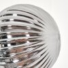 Remaisnil Floor Lamp - glass 12 cm, 15 cm black, 3-light sources