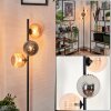 Remaisnil Floor Lamp - glass 15 cm black, 3-light sources