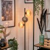 Remaisnil Floor Lamp - glass 15 cm black, 3-light sources
