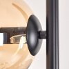 Gastor Floor Lamp - glass 15 cm Amber, clear, Smoke-coloured, 6-light sources