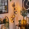 Gastor Floor Lamp - glass 15 cm Amber, clear, Smoke-coloured, 6-light sources