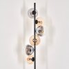 Gastor Floor Lamp - glass 15 cm Amber, clear, Smoke-coloured, 6-light sources