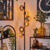 Gastor Floor Lamp - glass 15 cm Amber, clear, Smoke-coloured, 6-light sources