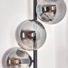 Gastor Floor Lamp - glass 15 cm Smoke-coloured, 6-light sources