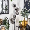 Gastor Floor Lamp - glass 15 cm Smoke-coloured, 6-light sources