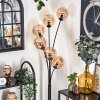 Gastor Floor Lamp - glass 15 cm Amber, 6-light sources