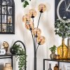 Gastor Floor Lamp - glass 15 cm Amber, 6-light sources