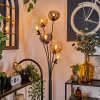 Gastor Floor Lamp - glass 15 cm Amber, clear, Smoke-coloured, 6-light sources