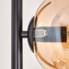 Gastor Floor Lamp - glass 15 cm Amber, clear, 5-light sources