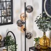 Gastor Floor Lamp - glass 15 cm Amber, Smoke-coloured, 5-light sources