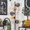 Gastor Floor Lamp - glass 15 cm Amber, Smoke-coloured, 5-light sources