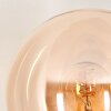 Gastor Floor Lamp - glass 15 cm Amber, clear, Smoke-coloured, 5-light sources