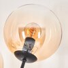 Gastor Floor Lamp - glass 15 cm black, 6-light sources