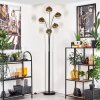 Koyoto Floor Lamp - glass 15 cm gold, clear, 5-light sources