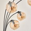 Koyoto Floor Lamp - glass 15 cm Amber, 5-light sources