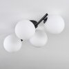 Chehalis Ceiling Light - glass 15 cm white, 4-light sources