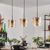 Parane Pendant Light - glass 20 cm Amber, clear, 3-light sources