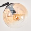 Koyoto Floor Lamp - glass 15 cm Amber, clear, Smoke-coloured, 5-light sources