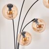 Gastor Floor Lamp - glass 15 cm Amber, 5-light sources