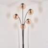 Gastor Floor Lamp - glass 15 cm Amber, 5-light sources