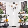 Koyoto Floor Lamp - glass 15 cm Amber, clear, Smoke-coloured, 5-light sources