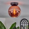 Koyoto Ceiling Light - glass 20 cm coppery, 1-light source