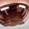 Koyoto Ceiling Light - glass 20 cm coppery, 1-light source