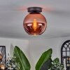 Koyoto Ceiling Light - glass 20 cm coppery, 1-light source