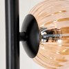 Remaisnil Floor Lamp - glass 10 cm, 12 cm black, 5-light sources