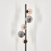 Remaisnil Floor Lamp - glass 10 cm, 12 cm black, 5-light sources