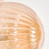 Remaisnil Floor Lamp - glass 10 cm, 12 cm Amber, Smoke-coloured, 5-light sources