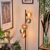 Remaisnil Floor Lamp - glass 12 cm, 15 cm black, 5-light sources