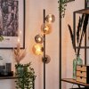 Remaisnil Floor Lamp - glass 12 cm, 15 cm black, 5-light sources