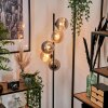 Remaisnil Floor Lamp - glass 15 cm Amber, Smoke-coloured, 5-light sources