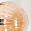 Remaisnil Floor Lamp - glass 10 cm, 12 cm black, 5-light sources