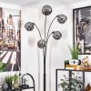 Ripoll Floor Lamp - glass 15 cm Smoke-coloured, 5-light sources