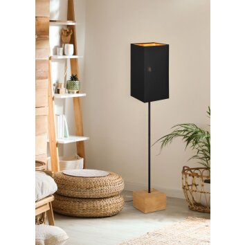 Reality Woody Floor Lamp Ecru, 1-light source