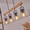 UATUASA Pendant Light brown, black, 4-light sources
